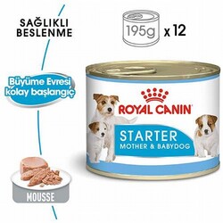 Royal Canin Starter Mother Babydog Yavru Köpek Konservesi 12 Adet 195 Gr - Thumbnail