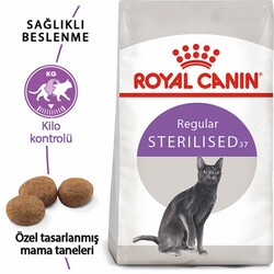 Royal Canin Sterilised 37 Kısırlaştırılmış Kedi Maması 15 Kg - Thumbnail