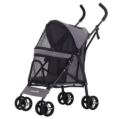 Royalist DTC-801 Katlanabilir Kedi Köpek Arabası Gri 65x40x94 Cm 