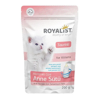 Royalist Mommies Care Taurinli Yavru Kedi Süt Tozu 200 Gr 