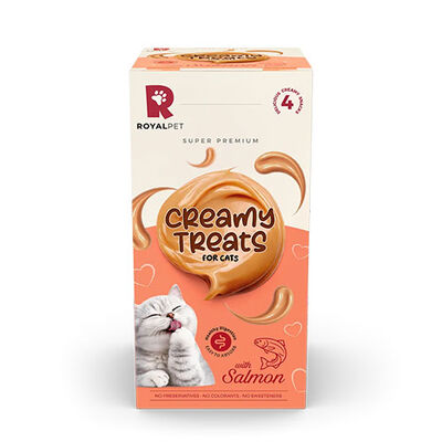 Royalpet Creamy Somonlu Krema Kedi Ödül Maması 4x14 Gr 