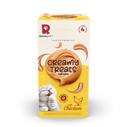 Royalpet - Royalpet Creamy Tavuklu Krema Kedi Ödül Maması 4x14 Gr 