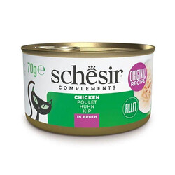Schesir - Schesir Tavuk Fileto Yetişkin Kedi Konservesi 6 Adet 70 Gr 