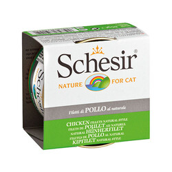 Schesir - Schesir Tavuk Fileto Yetişkin Kedi Konservesi 70 Gr 