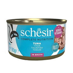 Schesir - Schesir Ton Balıklı Soslu Yetişkin Kedi Konservesi 85 Gr 