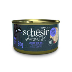 Schesir After Dark Pate Tavuk Etli ve Ördek Etli Tahılsız Yetişkin Kedi Konservesi 80 Gr - Thumbnail