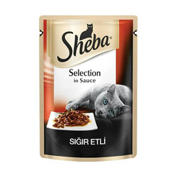 Sheba - Sheba Pouch Sığır Etli Yetişkin Kedi Konservesi 85 Gr