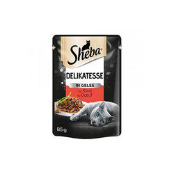 Sheba - Sheba Pouch Sığır Etli Yetişkin Kedi Konservesi 85 Gr 
