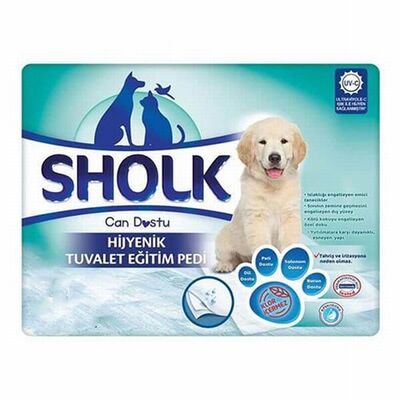 Sholk Hijyenik Köpek Tuvalet Eğitim Pedi 60x90 Cm 10'lu 