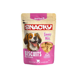 Snacky Lover Mix Köpek Ödül Bisküvisi 200 Gr - Thumbnail