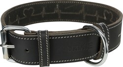 Trixie Kalın Deri Köpek Boyun Tasması 47-55 Cm 40 Mm Large Siyah - Thumbnail