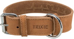 Trixie Kalın Deri Köpek Boyun Tasması 47-55 Cm 40Mm Large Kahverengi - Thumbnail