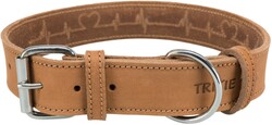 Trixie Kalın Deri Köpek Boyun Tasması 55-65 Cm 40Mm L-XL Kahverengi - Thumbnail