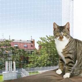 Trixie Transparan Kedi Cam Koruma Ağı 4x3 Mt