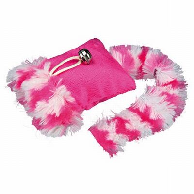 Trixie Peluş Kedi Otlu Zilli Kedi Oyuncağı 20 Cm 