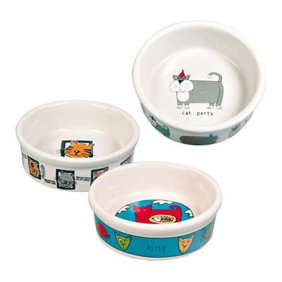 Trixie Kedi Seramik Mama Su Kabı 0, 2 Lt 11 Cm