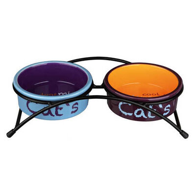 Trixie Kedi Seramik Mama Su Kabı Seti 2x0,3 Lt