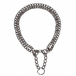 Trixie - Trixie 2 Sıra Zincir Köpek Boyun Tasması 50 Cm 2,5 Mm 