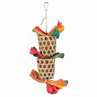 Trixie Natürel Palm Kabuklu Doğal Kuş Oyuncağı 35 Cm 