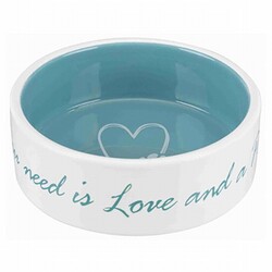 Trixie - Trixie Love Köpek Seramik Mama Su Kabı 1,4 Lt 20 Cm 
