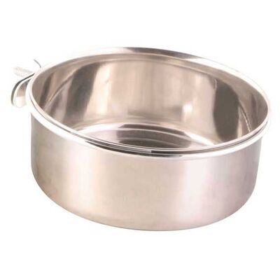 Trixie Paslanmaz Askılı Papağan Yem Kabı 300 Ml 9 Cm