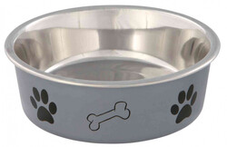 Trixie Paslanmaz Çelik Köpek Mama Su Kabı 0,4 Lt 14 Cm - Thumbnail