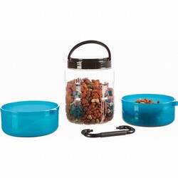 Trixie Kedi ve Köpek Seyahat Seti 2 Kap+1 Plastik Kavanoz 0,75 Lt - Thumbnail