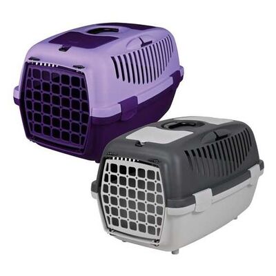 Trixie Kedi ve Küçük Irk Köpek Taşıma Kabı XS-S 37x34x55 Cm Açık Gri