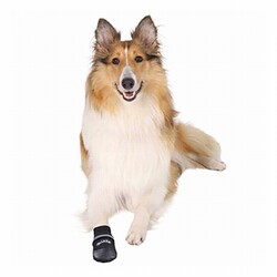 Trixie Yumuşak Köpek Patiği 2 Adet Siyah XL - Thumbnail