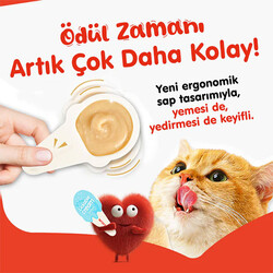 Wanpy Somonlu Kaşık Krema Kedi Ödül Maması 10x16 Gr - Thumbnail