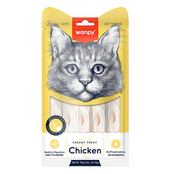 Wanpy Tavuklu Krema Kedi Ödülü 5x14 Gr - Thumbnail