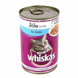 Whiskas - Whiskas Gravy Soslu Ton Balıklı Yetişkin Kedi Konservesi 12 Adet 400 Gr 